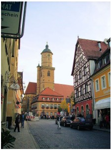 Die Kirche von Volkach